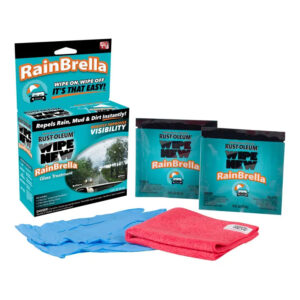 Rainbrella مناديل معالجة الزجاج