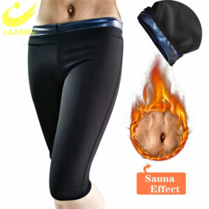 Workout Sweat Shorts Sauna Suits for Women High Waist Slimming Shorts Compression Hot Thermo Leggings Waist Trimmer Sportswear