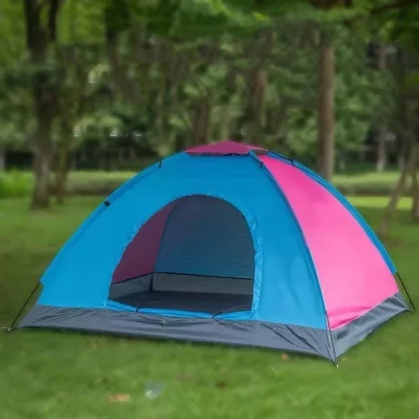 3-4 Person Waterproof Outdoor Camping Tent One Bedroom Structure Family Adventure – Image 5