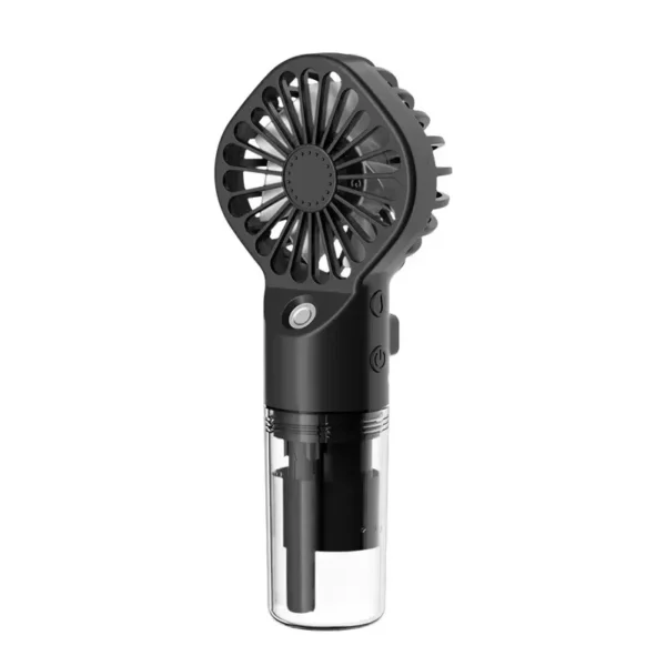 Mini Handheld Fan USB Rechargeable Portable Misting Fan With 4 Adjustable Speed Spray Water Mist Fan Outdoor Camping Travelling – Image 6