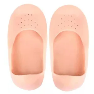 2 Pcs Silicone Insole Gel Sock Foot Care Feet Protector Pain Relief Crack Prevention Moisturize Dead Skin Removal Insert Pads