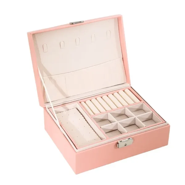 New Luxury Lightweight Multi-layer Storage Box For Jewelry Cosmetics Home Dormitory Bathroom Wholesale Multi-functional Large St – Image 5