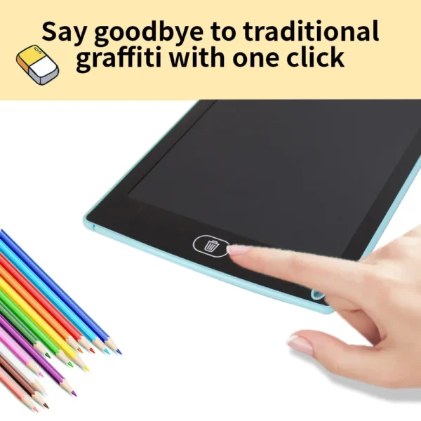 10/12/inch LCD Writing Tablet Drawing Board Kids Graffiti Sketchpad Toys Handwriting Blackboard Magic Drawing Board Kid Toy Gift – Image 4