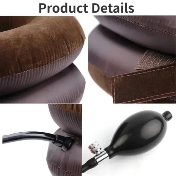 Neck Stretcher Inflatable Air Cervical Traction 1 Tube House Medical Devices Orthopedic Pillow Collar Pain Relief Tractor – Image 4