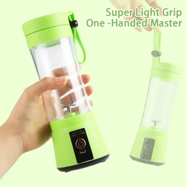 Portable Juicer Juice Food Residue Processor Blender Lemon Squeezer Summer Personal Kitchen Blenders Electric Mini Bottle Home 6 – Image 5