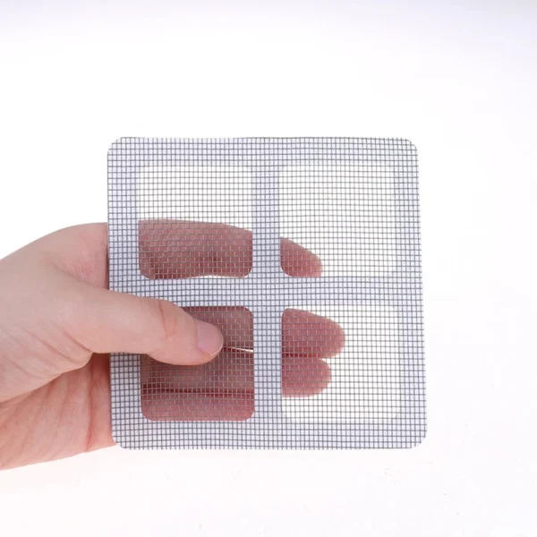 1/3/6 Pcs Window Screen Repair Tape 10cm*10cm Anti Mosquito Net Curtain Door Screen Repair Patch Insect Net House Things. – Image 2