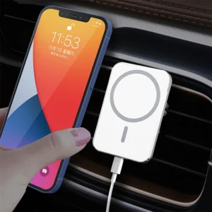 Magnetic Car Holder for Magsafe iPhone Accessories 15w Fast Qi Wireless Charging Mount Cars Charger
