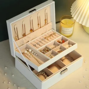 New Luxury Lightweight Multi-layer Storage Box For Jewelry Cosmetics Home Dormitory Bathroom Wholesale Multi-functional Large St