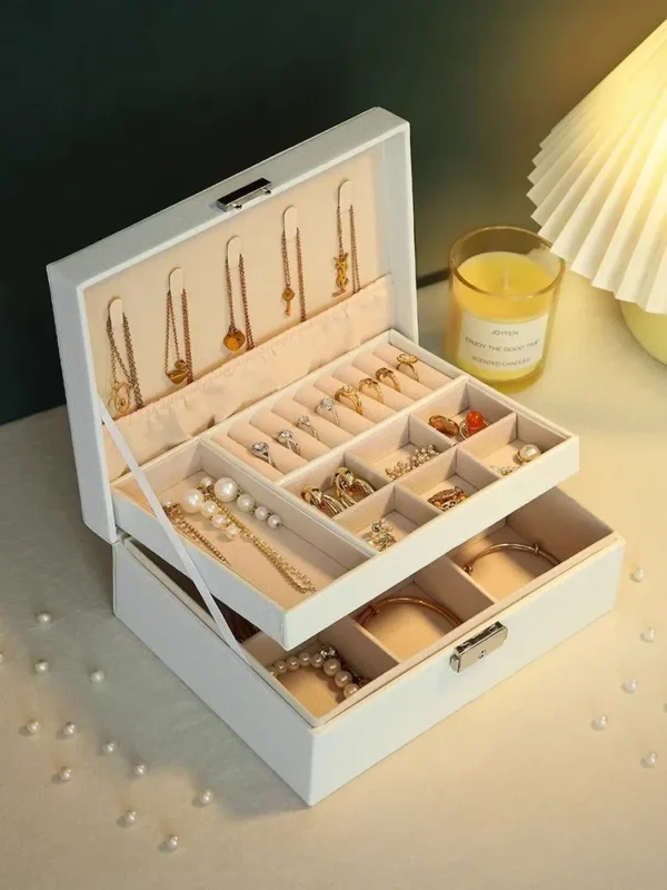 New Luxury Lightweight Multi-layer Storage Box For Jewelry Cosmetics Home Dormitory Bathroom Wholesale Multi-functional Large St