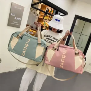 Casual Fitness Travel Bag Women's Short Trip Hand Luggage Yoga Bag Wet And Dry Separation Fashionable Chinese Brand