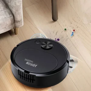 Aspirateur robot de balayage USB intelligent sans fil, 3 en 1, 1500Pa, livres traînants, balayage de sol pour la maison et le bureau, nouveau