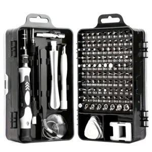 Multi-function screwdriver 115 in 1 disassembly repair tool set for daily maintenance of small appliances electronic products