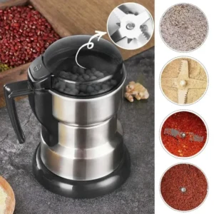 Electric Portable Grinder Coffee Grinders Medicinal Materials Pulverizer Automatic Grinding Machine Household Grain Nuts Abrader