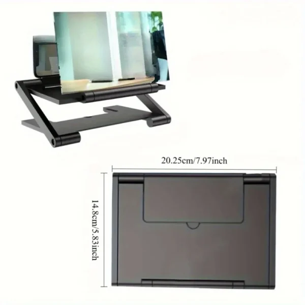 10 in Mobile Phone Screen Amplifier Screen Video Magnifier HD Expander Projector Cell Display Magnifying Without Battery Bracket – Image 3
