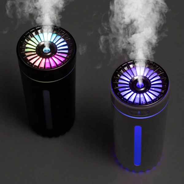 Wireless Car Air Humidifier Timing Auto-off USB Diffuser 300ml Portable Car Humidification Mist Maker Equipment for Bedside – Image 2