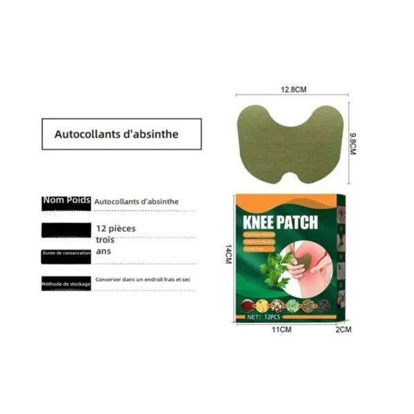 12PCS Self-heating Neck Patches Wormwood Plaster Joint Cervical Spondylosis Body Pain Relief Stickers Rheumatoid Arthritis – Image 6