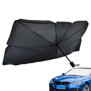 Car Sunshade Umbrella Heat Insulation Windshield Glass Sunshade Foldable Extendable Car Use Windshield Accessories Motorcycle Eq