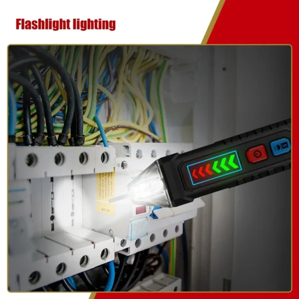 12v 1000v voltmeter detector digital intelligent ac voltage meter non contact electric tools sensor tester pen ta881a
