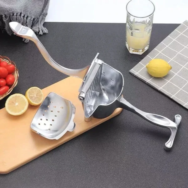 2024 manual juice squeezer aluminum alloy hand pressure juicer pomegranate orange lemon sugar cane juice bar kitchen fruit tool