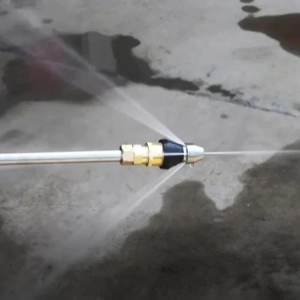 1/4 inch high pressure pipe dredging cleaning nozzle washer sewer 6 jet nozzle washing machine drain cleaning home accesories