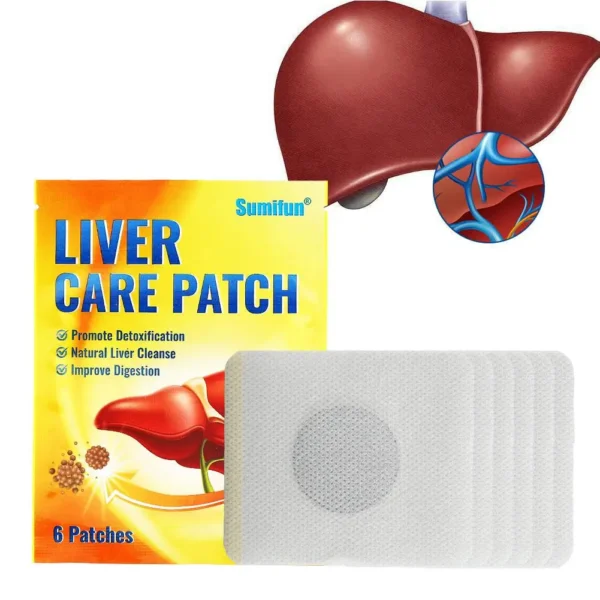 18/36/60patches liver cleanse detox patches herbal health liver care patch dry eyes fatigue relief natural gentle formulate