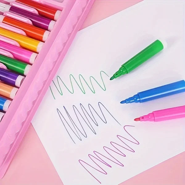 208 pieces set watercolor pen set for paintings including some random colored tools art supplies for sketching artistic gift