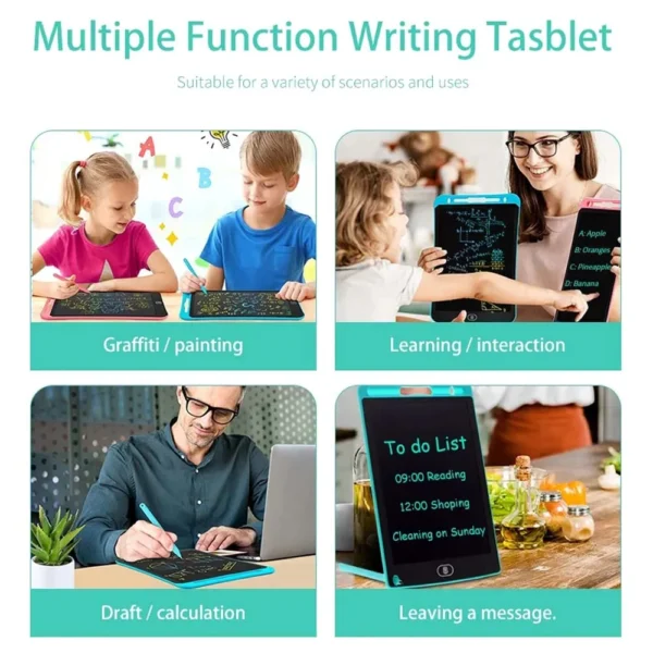10 inch mini portable writing board lcd screen electronic writing message board digital graphics drawing children's gift toys