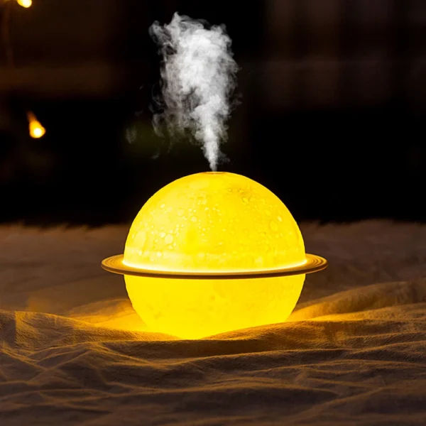 3d moon aromatherapy humidifiers with led light water diffuser large capacity relieve fatigue for friends family relatives gifts