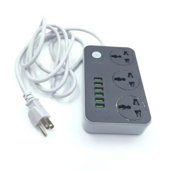 ldnio sc3604 multi function power cord switch universal socket hole wall plug landing global standard power supply plug