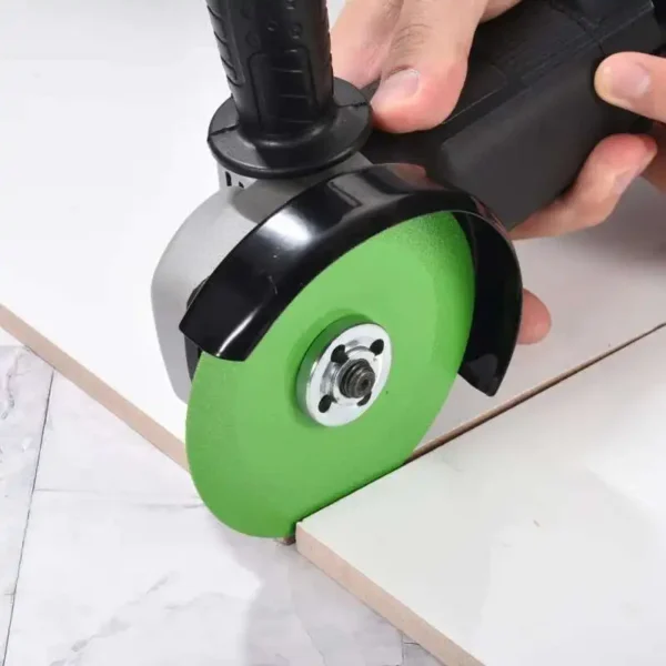 100mm diamond cutting disc for ceramic glass marble tile crystal ultra thin green brazed saw wheel chipfree cutting polishing