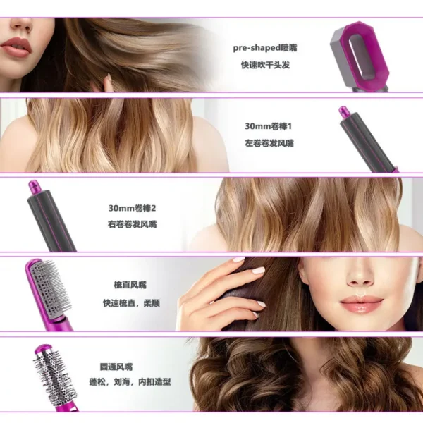 [2025 new] high speed negative ion hair dryer, household hair care, strong wind, silent and quick drying hair dryer in student